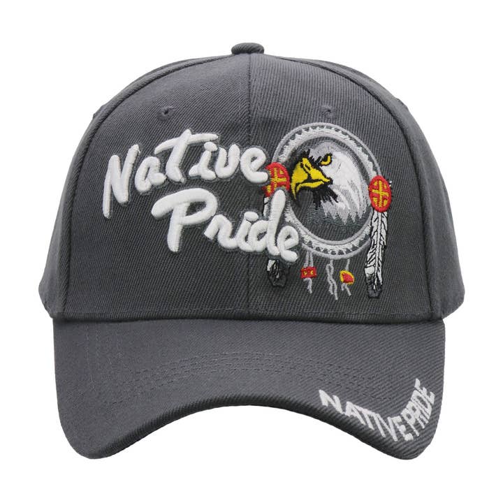 ASSORTED Native Pride Acrylic Velcro Back Baseball Cap for wholesale on Faire4
