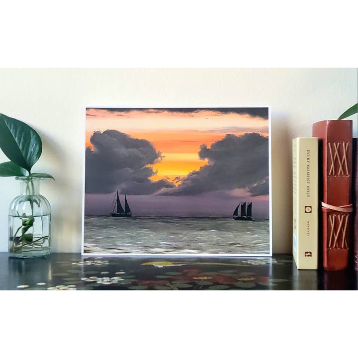 Impression d'art des Keys de Floride d'une peinture acrylique pour la vente par Lillykdesigns