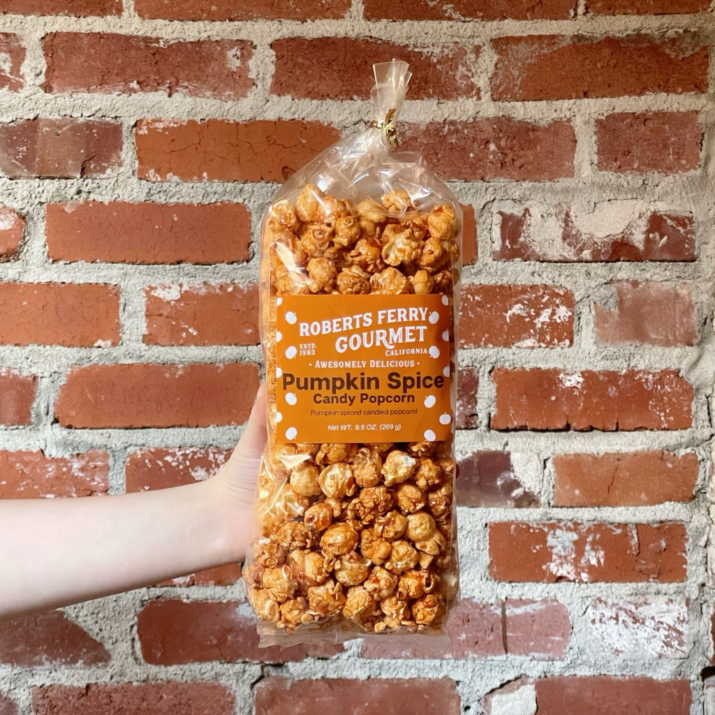 Roberts Ferry Gourmet - Wholesale Popcorn - Pumpkin Spice Popcorn1