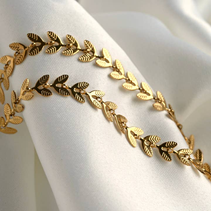 Blueyejewelry - Wholesale Link & Chain Bracelet - Bold 18k Gold Bracelets - Waterproof Thick Chain Bracelets6