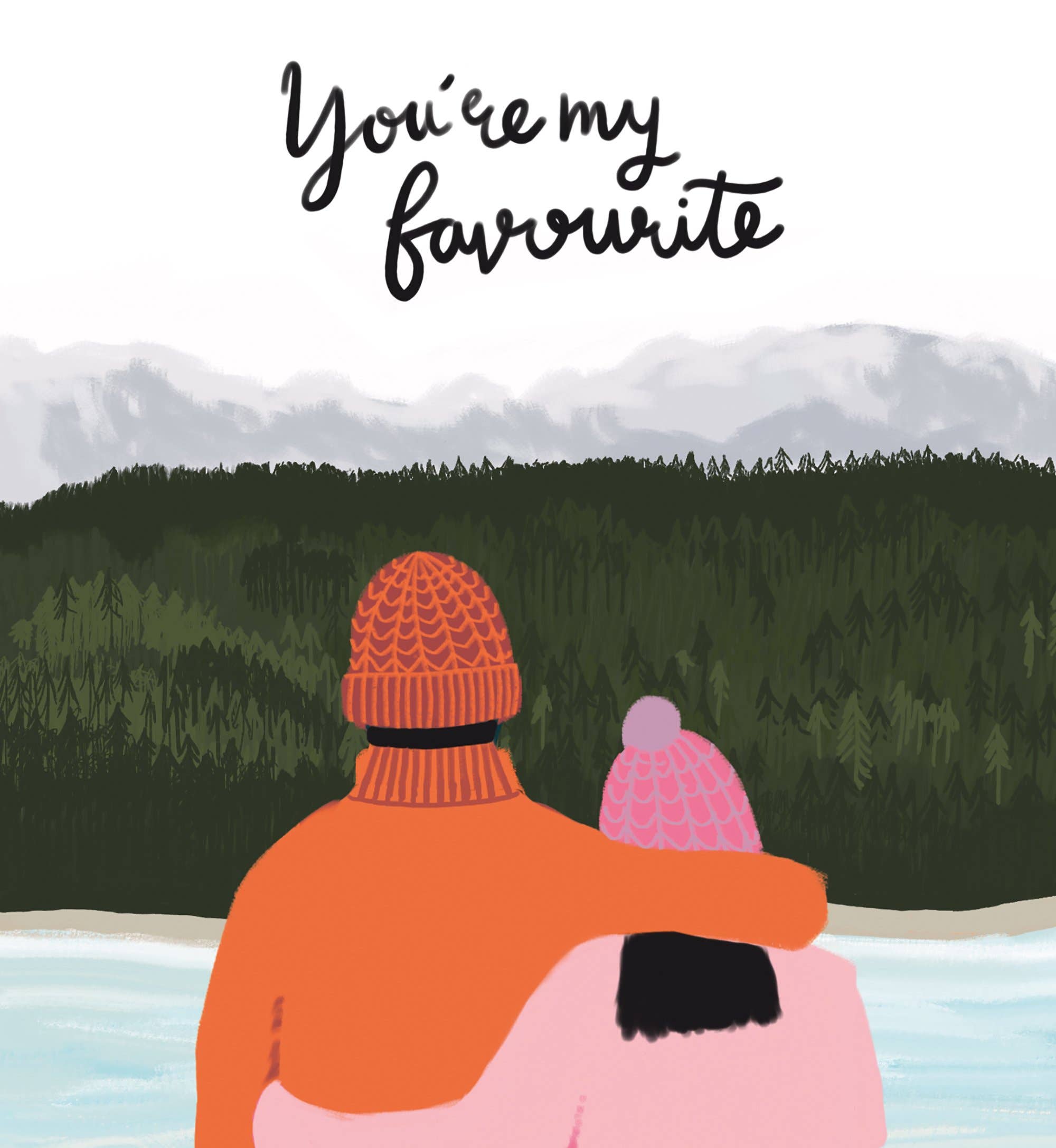 Lomond Paper Co – wholesale Love card – You're My Favourite Card4