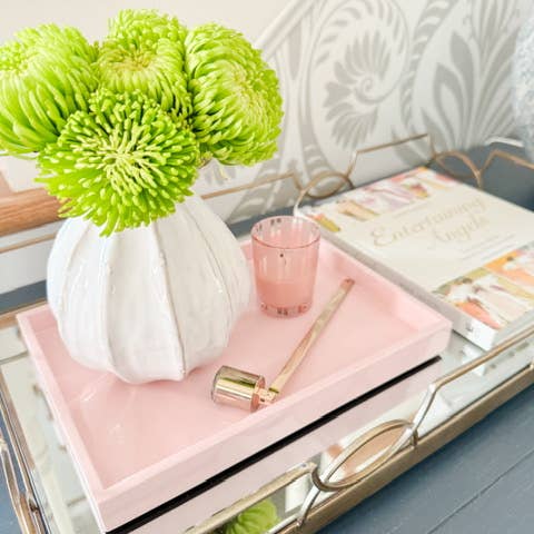 Pastel Proper - Wholesale Decorative Tray - The Serendipity Tray (Flat Sides)