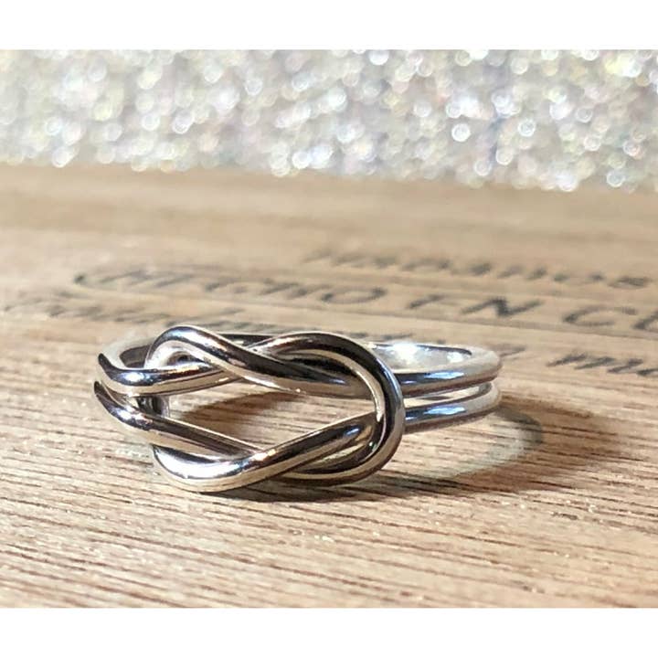 Nevermore Fine Jewelry - Wholesale Band/Stacked Ring - Lovers knot ring