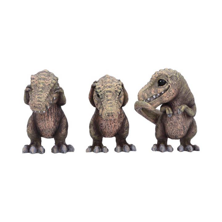 WONDER IMPORTS AUSTRALIA - Wholesale Decorative figurine - Three Wise Tyrannosaurus Rex