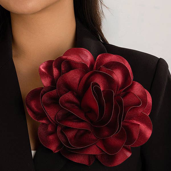 UZ Wholesale Store - Vendita all'ingrosso Spille - Spilla a forma di fiore monocromatica2