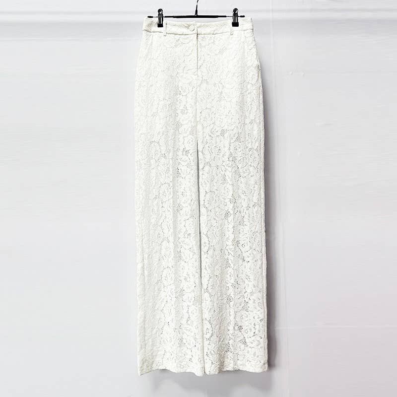 Productseeker – Großhandel Set aus Oberteil und Hose (NICHT Loungewear) – Damen – 30Y Eleganter Spitzenanzug: Schicker Blazer & Slim Fit gerade Hose Set9