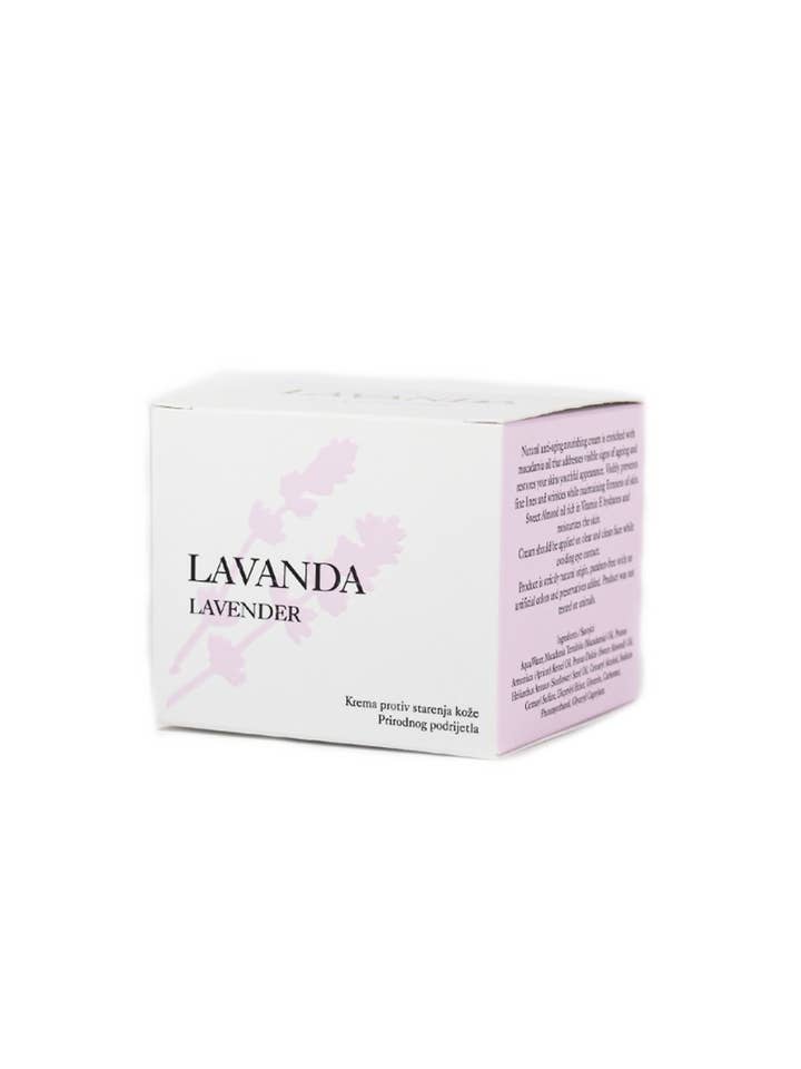 Crème Visage Kim Natura à la Lavande 50 ml pour la vente par SferaNatura by INCI SRL