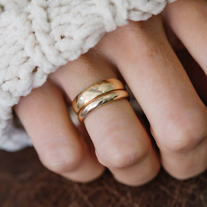 Everly Made - Wholesale Band/Stacked Ring - Thora Ring2