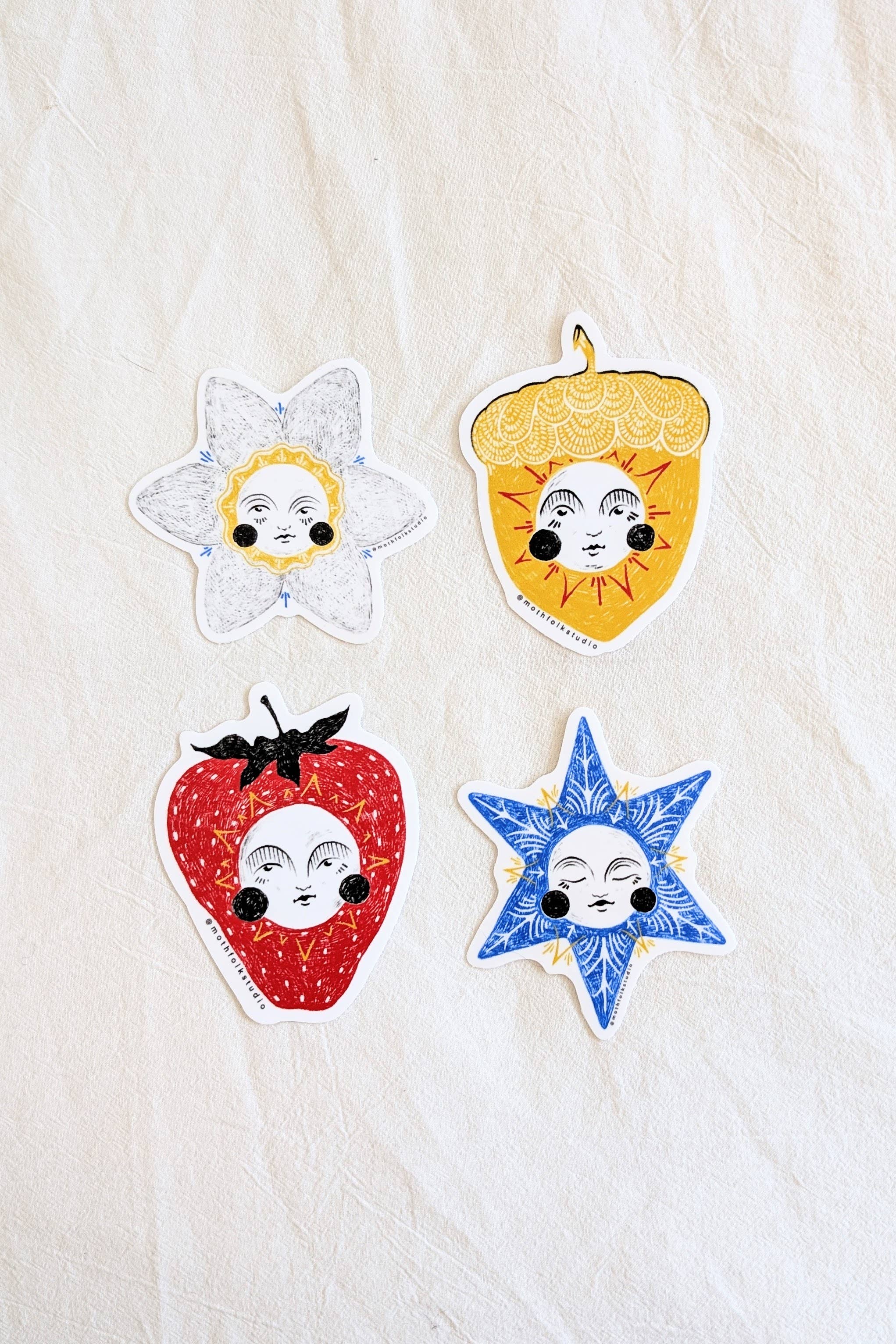 Moth Folk Studio - Wholesale Sticker - "Winter" Sticker1