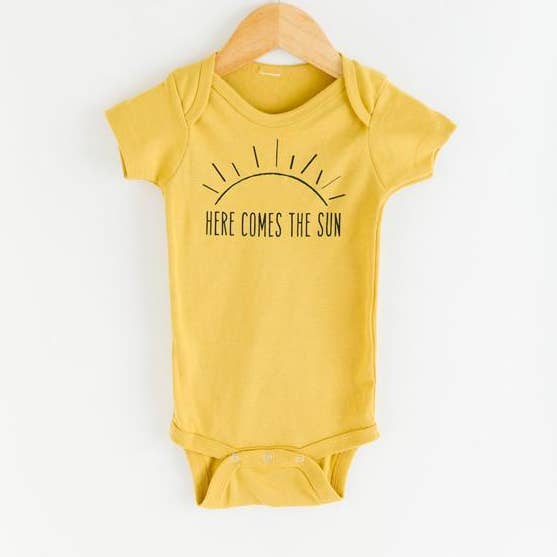 Nature Supply Co - Wholesale Bodysuit (Non-Footed) - Baby - Here Comes the Sun Baby Bodysuit | Onesie | Baby Clothing4