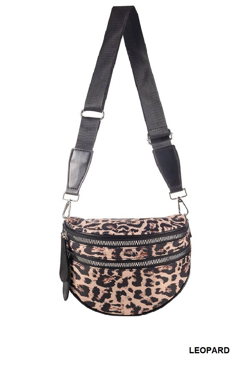 Vanilla Monkey - Wholesale Crossbodytas - Dames - Dubbele Rits Halve Maan Heuptasje3