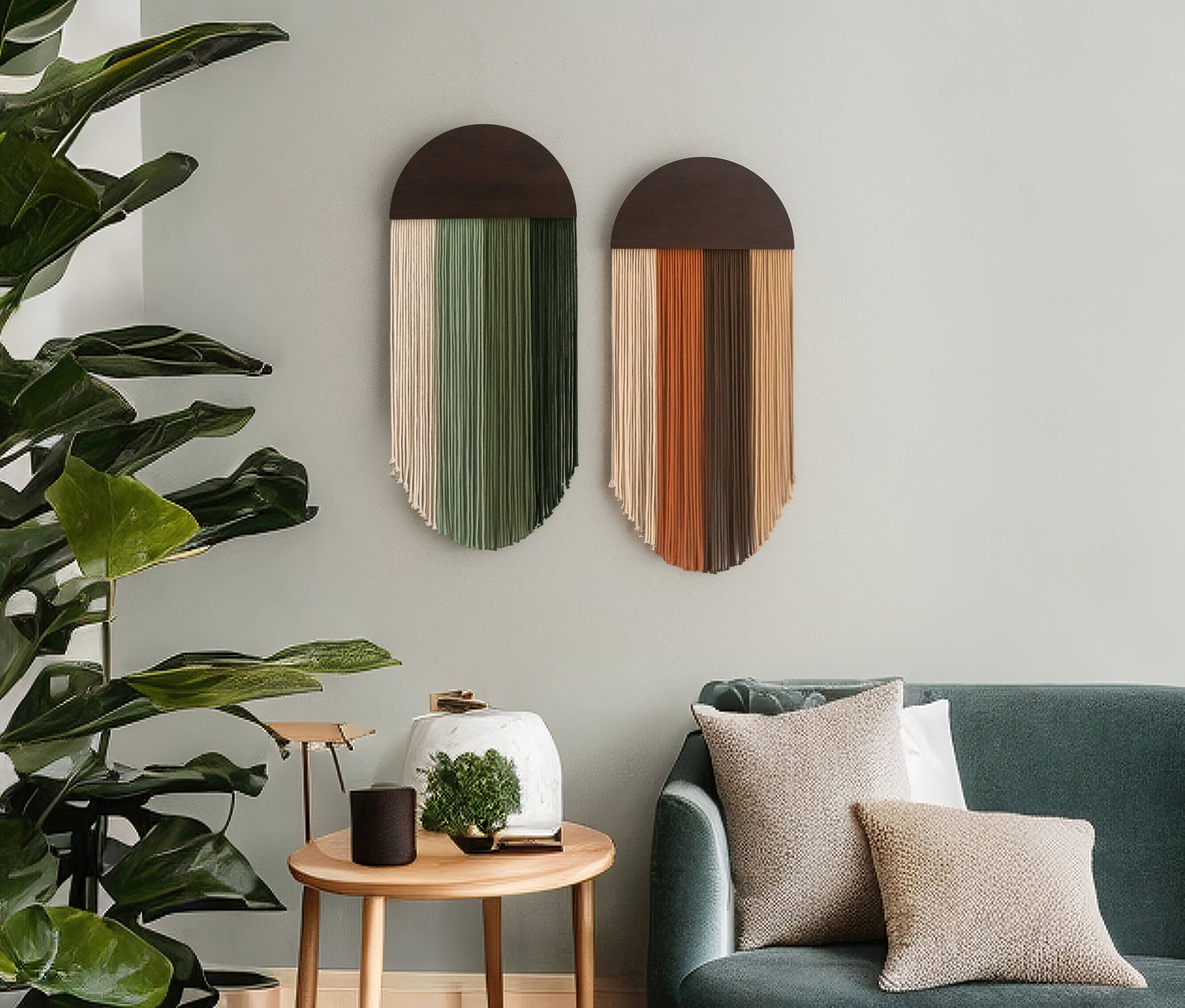 MinhandBros - Wholesale Tapestry/Textile - Macrame Fiber Wall Hanging U1820