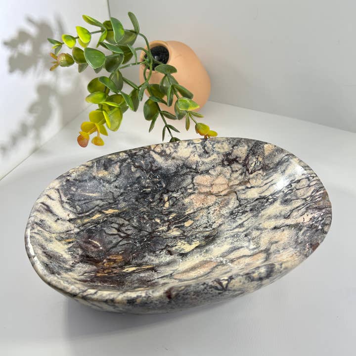 Quasar Gems USA - Wholesale Decorative Plate/Dish/Bowl - Batik Jasper Bowls2