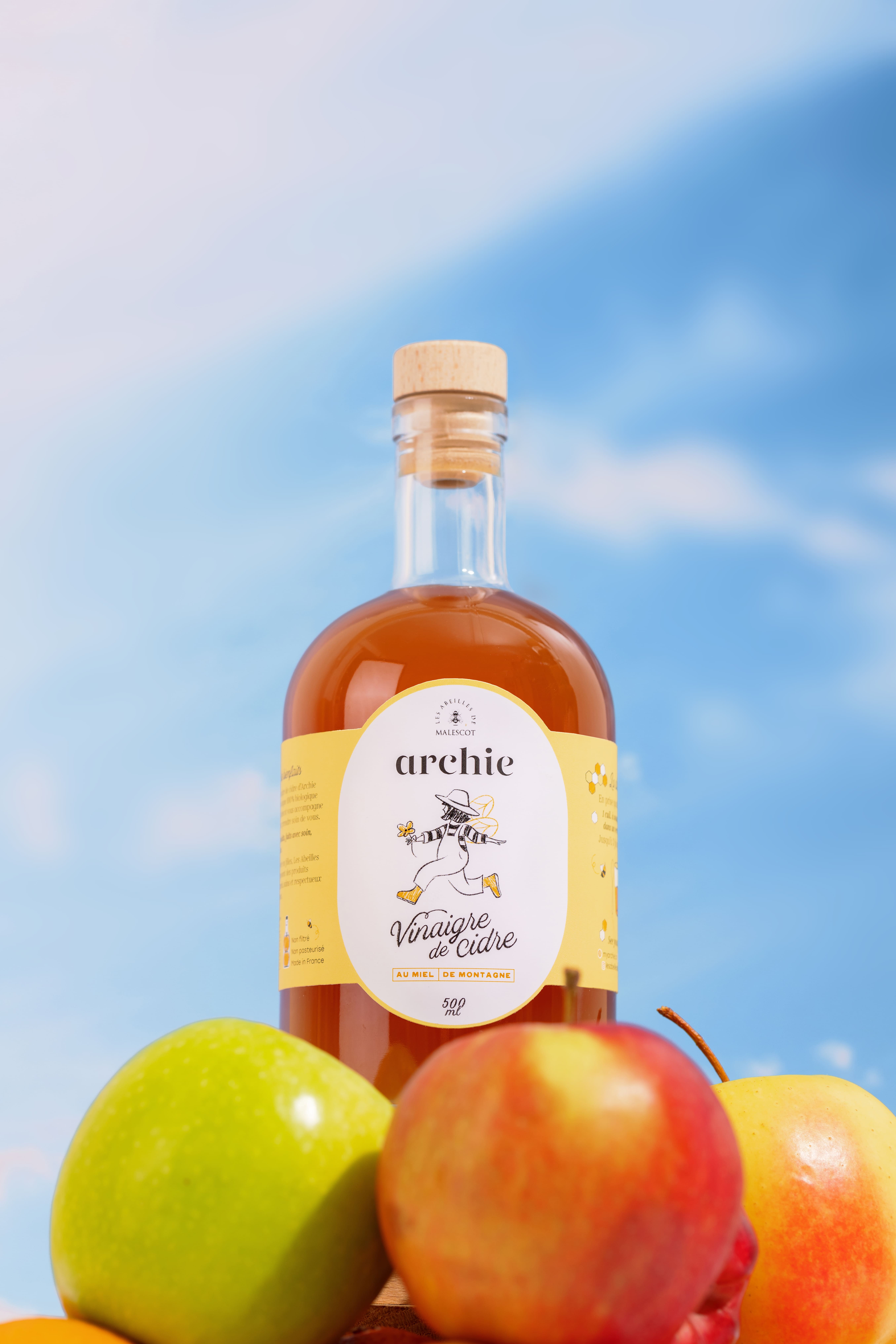 Les Abeilles de Malescot - Wholesale Oral Supplement/Vitamin - Organic Apple Cider Vinegar with organic Mountain Honey3