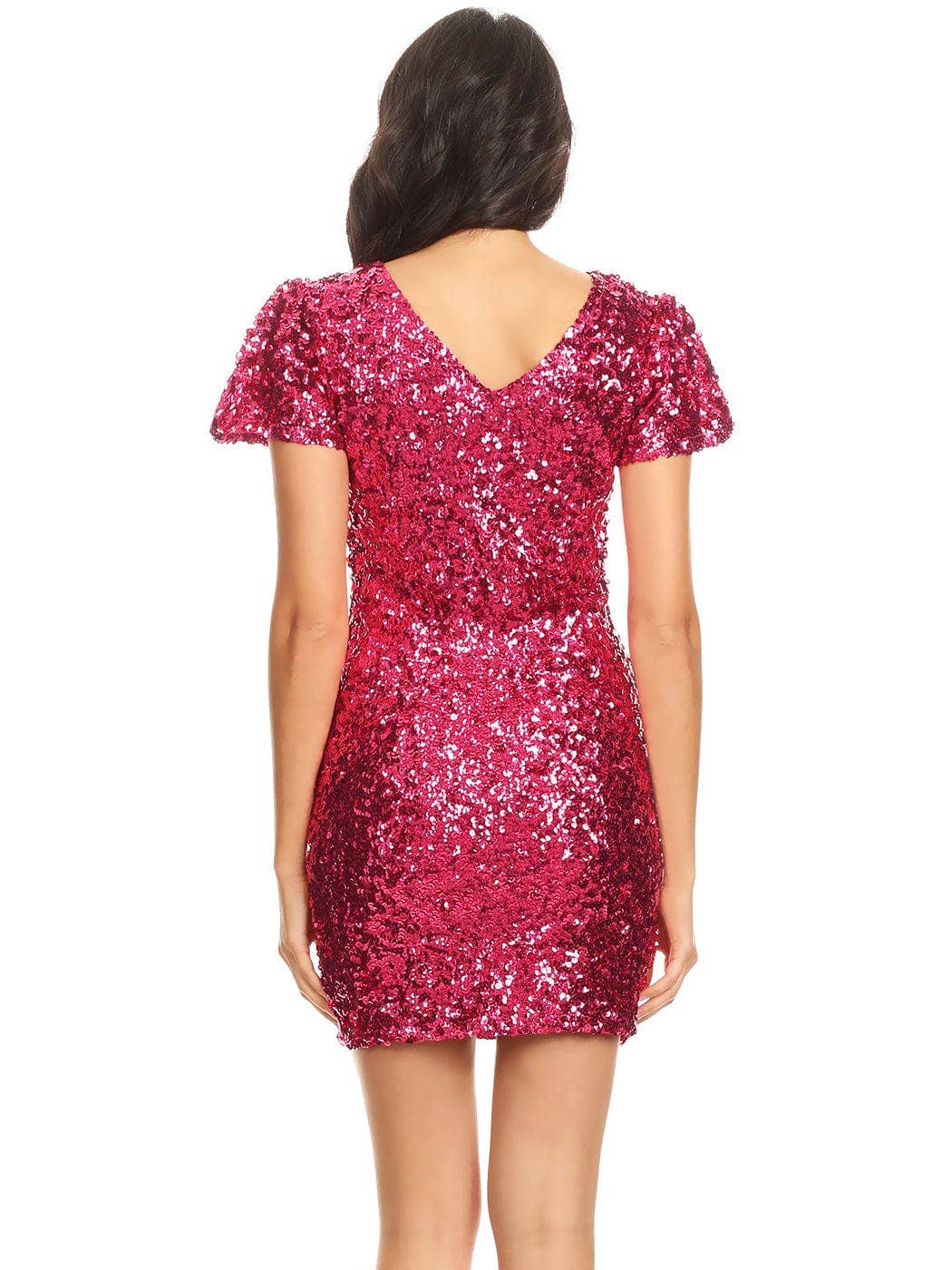 Anna Kaci Wholesale - Wholesale Dress - Women's - Sexy Short Sleeve Mini Dress14