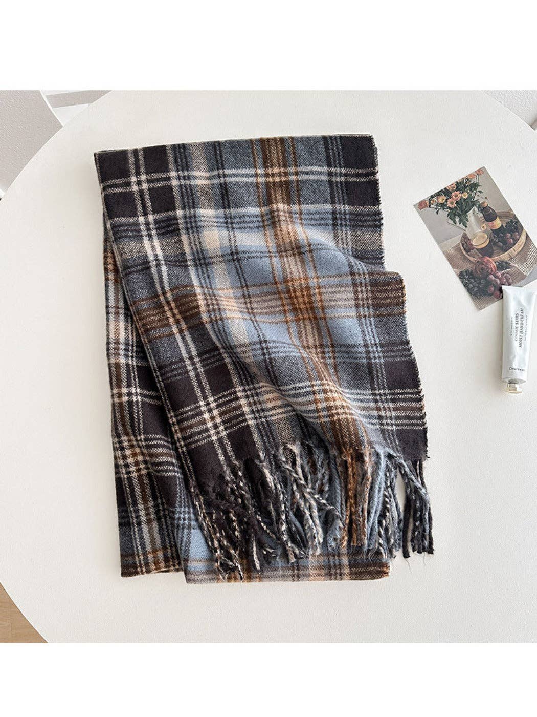 Funkyrel® Atzbranding Limited - Wholesale Sjaal - Dames - Scarvii - Geruite Wintersjaal Sjaal voor Vrouwen10