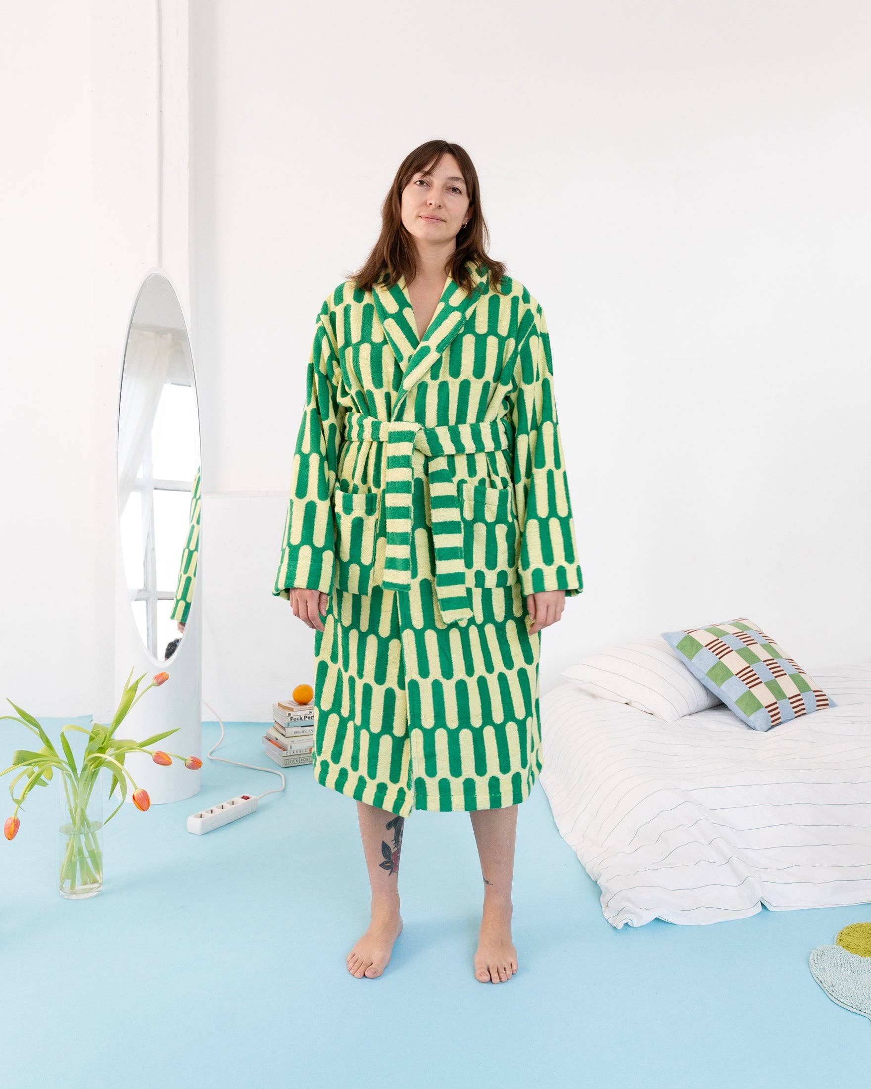 Tarta Gelatina - Wholesale Robe - Unisex - Paseo Bathrobe2