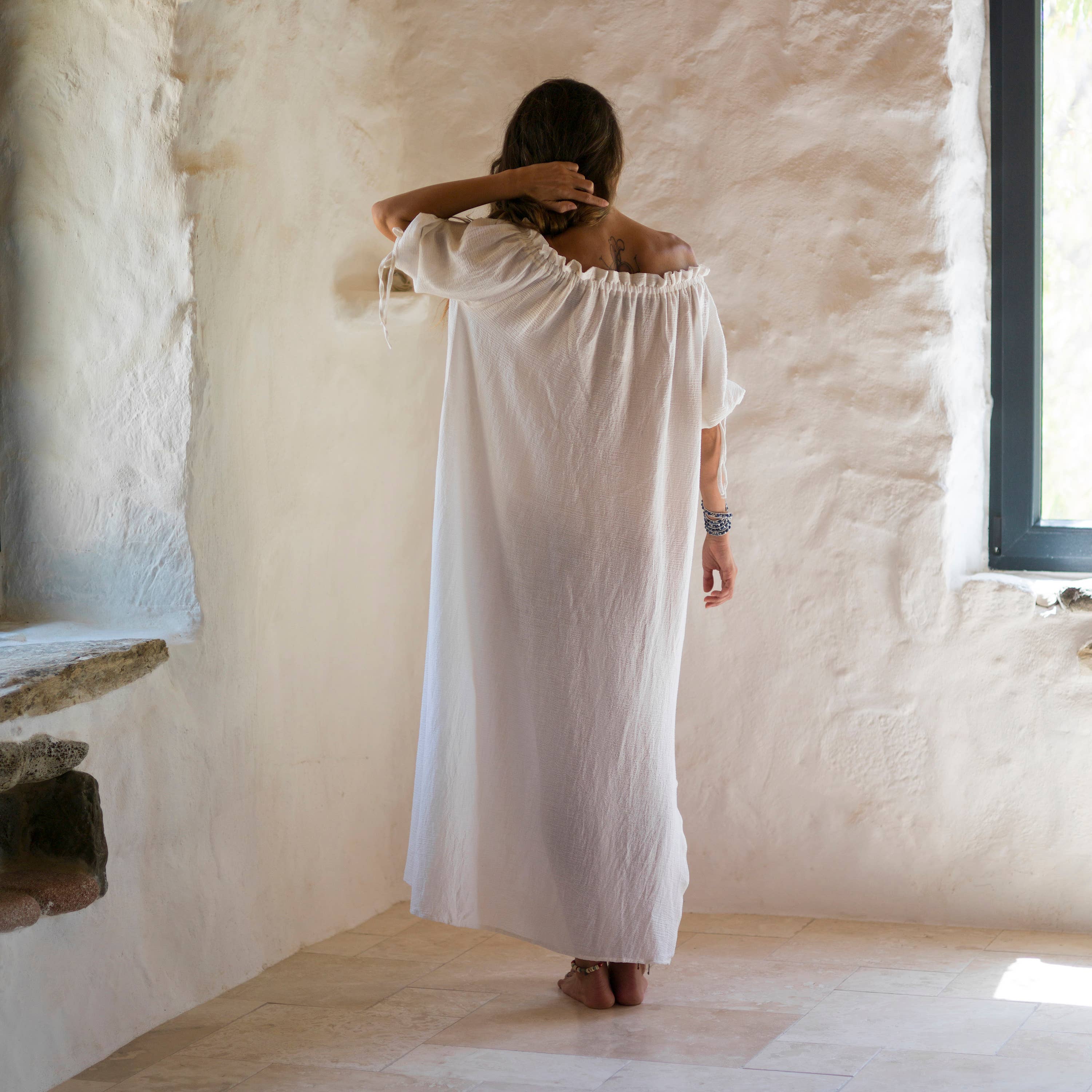 loom.ist - Wholesale Dress - Women's - Sile Off Shoulder Dress8