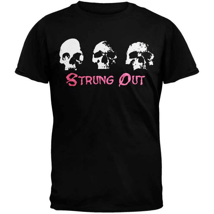 Strung Out - Camiseta de Criança Grande com Caveiras por atacado de Official Store