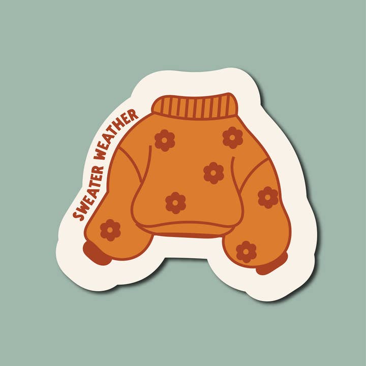 Shop ANDi - Wholesale Sticker - Sweater Weather Sticker