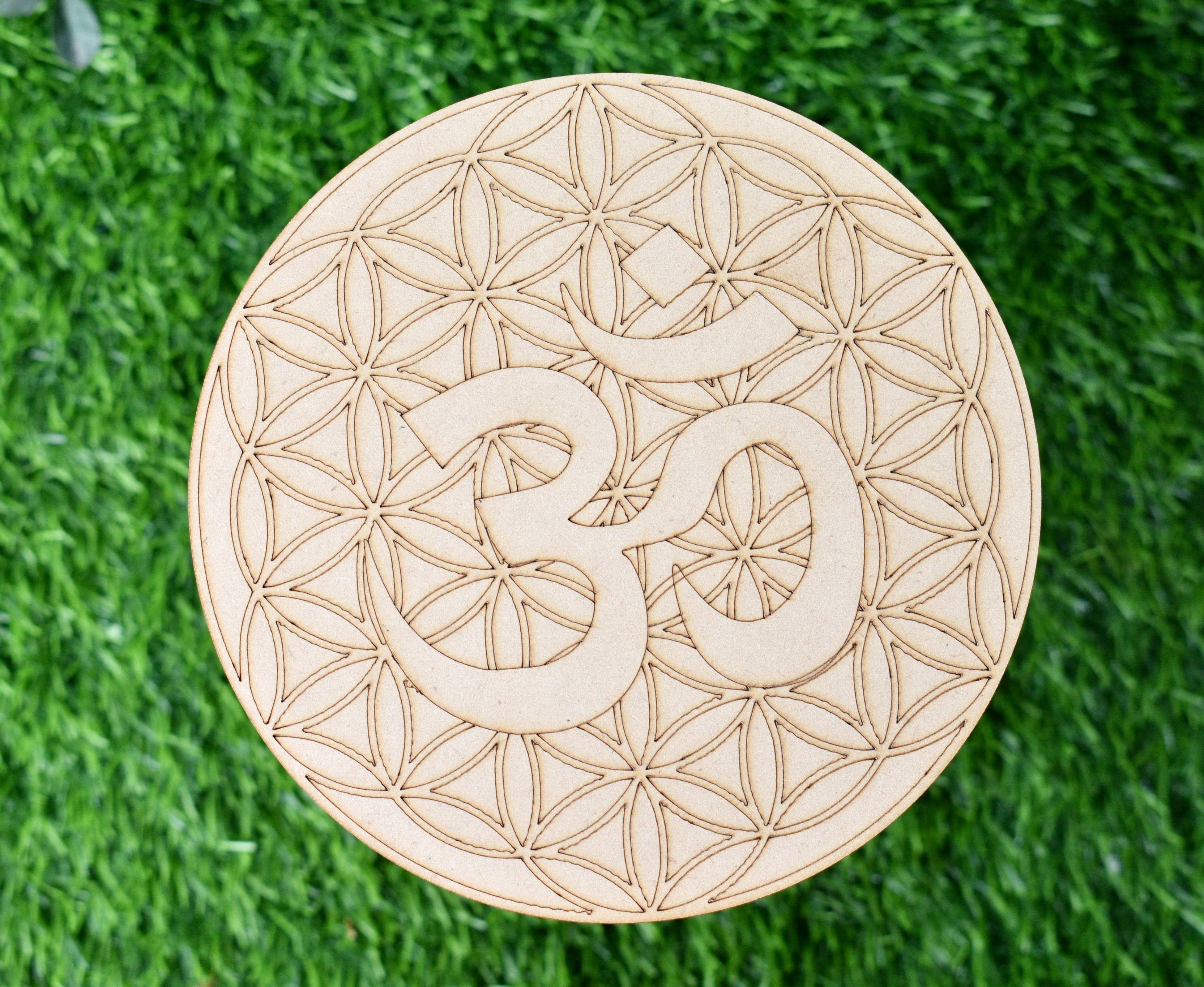 Soothing Crystals - Wholesale Meditation Supplies - 6" Dowsing Pendulum Board | Dowsing Board | Grid Board4