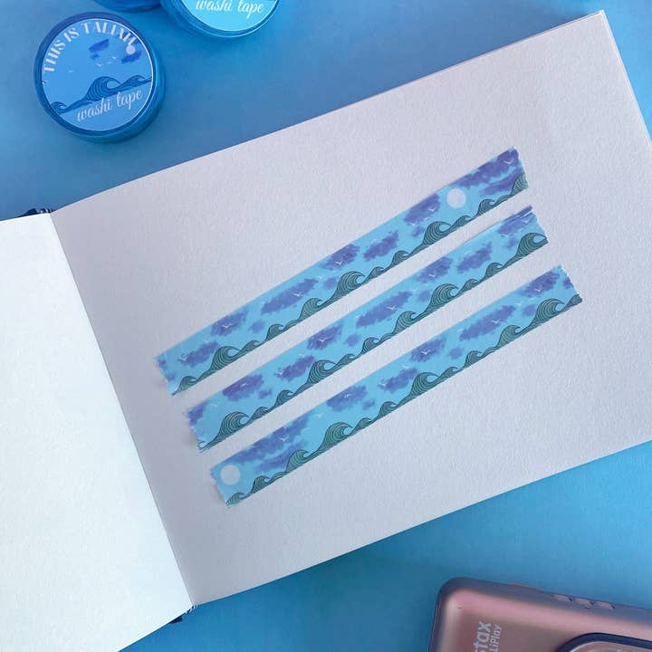 Big waves - Washi Tape for wholesale by This is Taliah