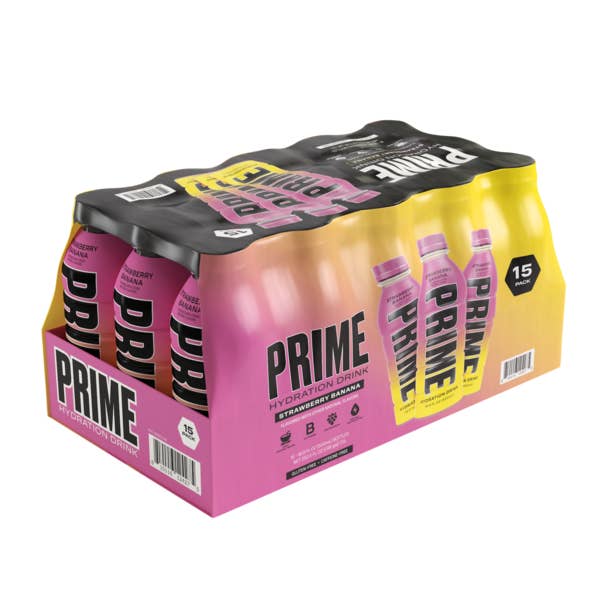 Pistest - Wholesale Sport- en energiedrank - Prime Hydration Drink, Aardbei Banaan0