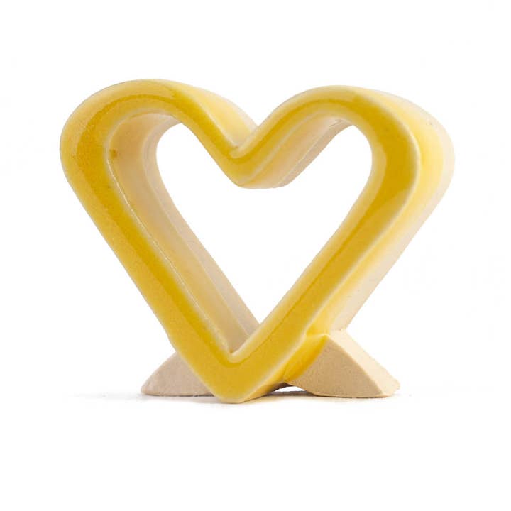 MudLOVE - Wholesale Decorative Tabletop Object - Heart - LOVE Letter2