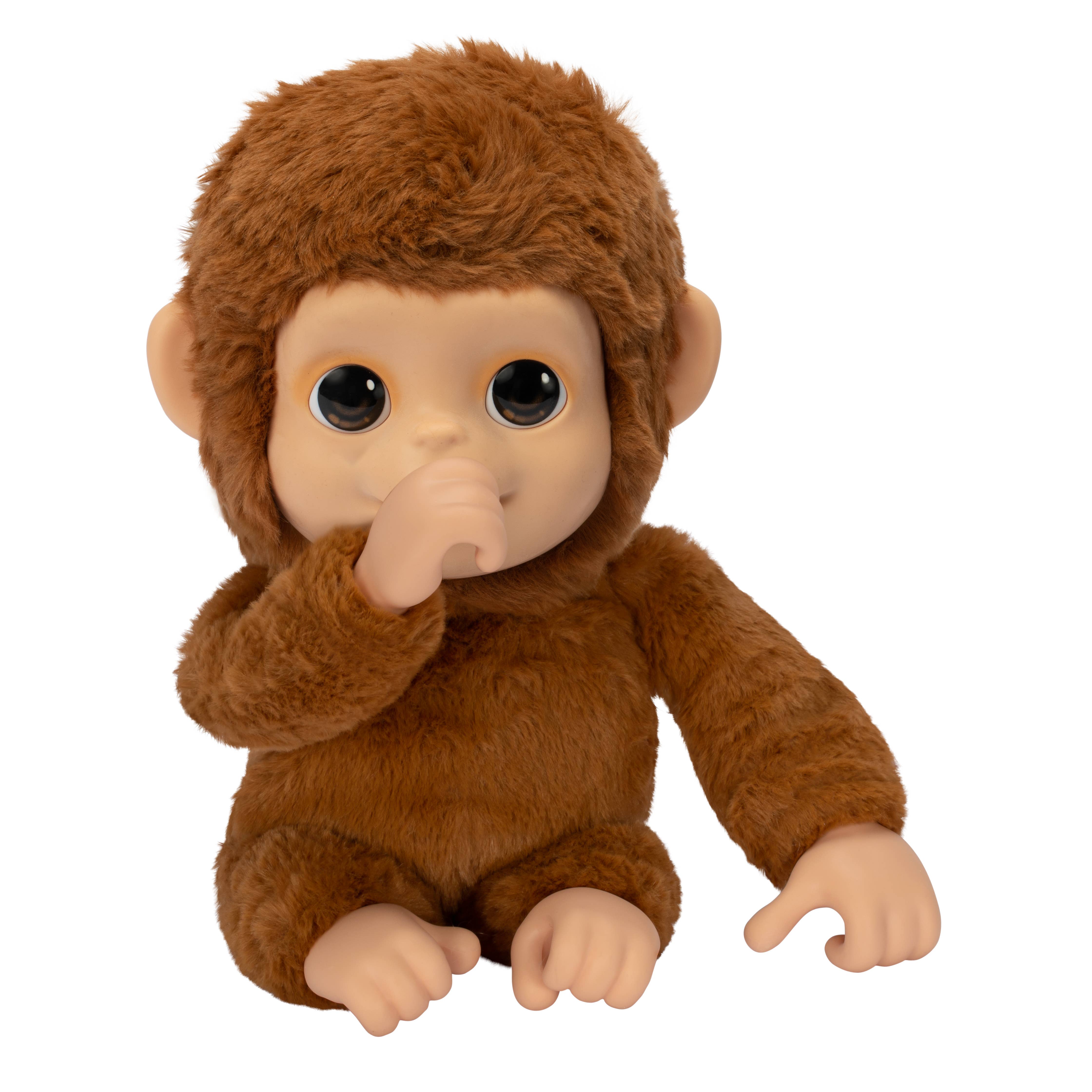 Toysmith - Wholesale Doll - Kids - Moose Toys Little Live Pet My Baby Monkey Plush2