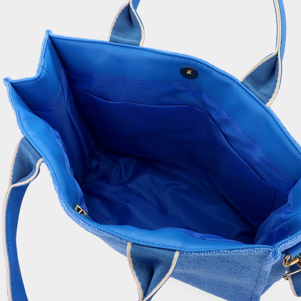 Sensibling Corp. - Vendita all'ingrosso Borsa tote - Donna - Borsa Tote Media COCO MAMA in Spugna con Tracolla3