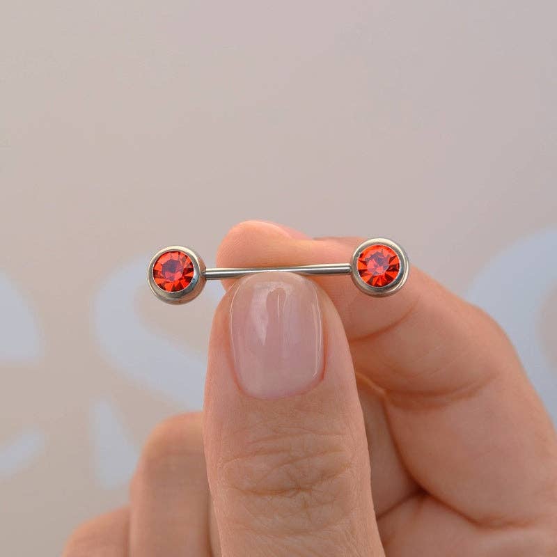 StockJWL - Wholesale Single Earring - Solitaire Model Nipple Piercing Belly Piercing Nipple Piercing Nipple Barbells Nipple Bar Body Piercing Bridge Barbells Body Jewelry0