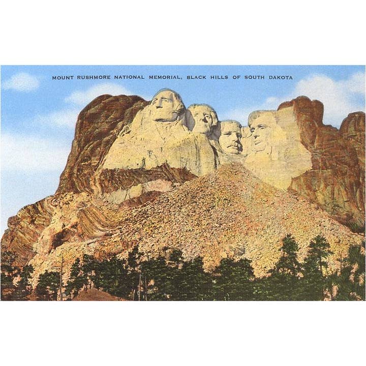 Found Image Press – wholesale Stationery/notecard set – Greeting Card DS-31 Mt. Rushmore