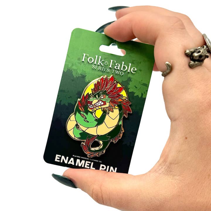 Folk & Fable Enamel Pin Set (Series Two) for wholesale by Playing Possum Clothing Co.