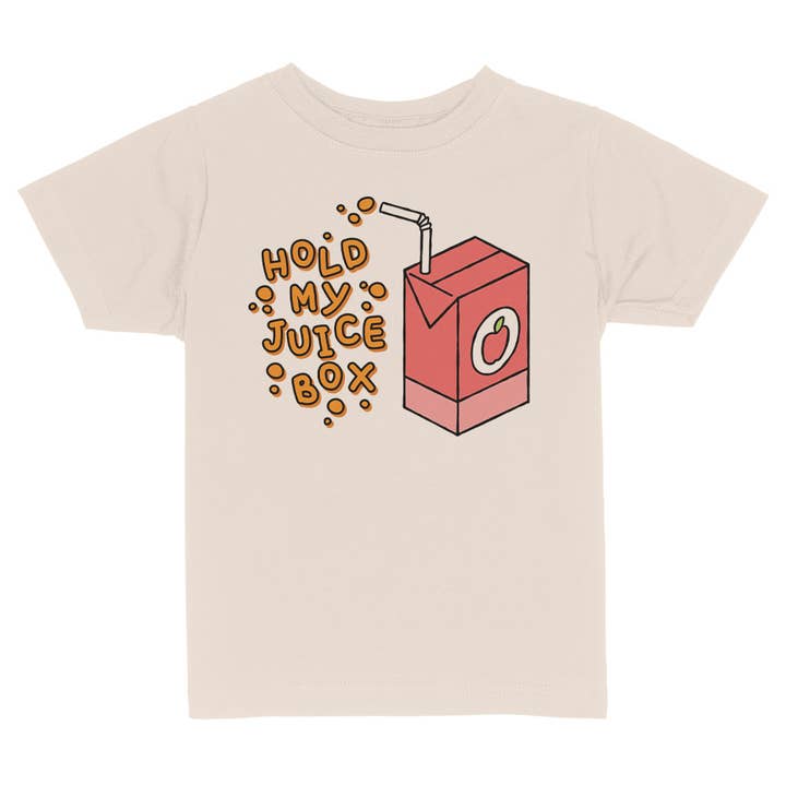 Itsy Bitsy Bella Co - Wholesale Screen Printed T-Shirt - Kids - Hold My Juice BoxToddler and Youth Shirt