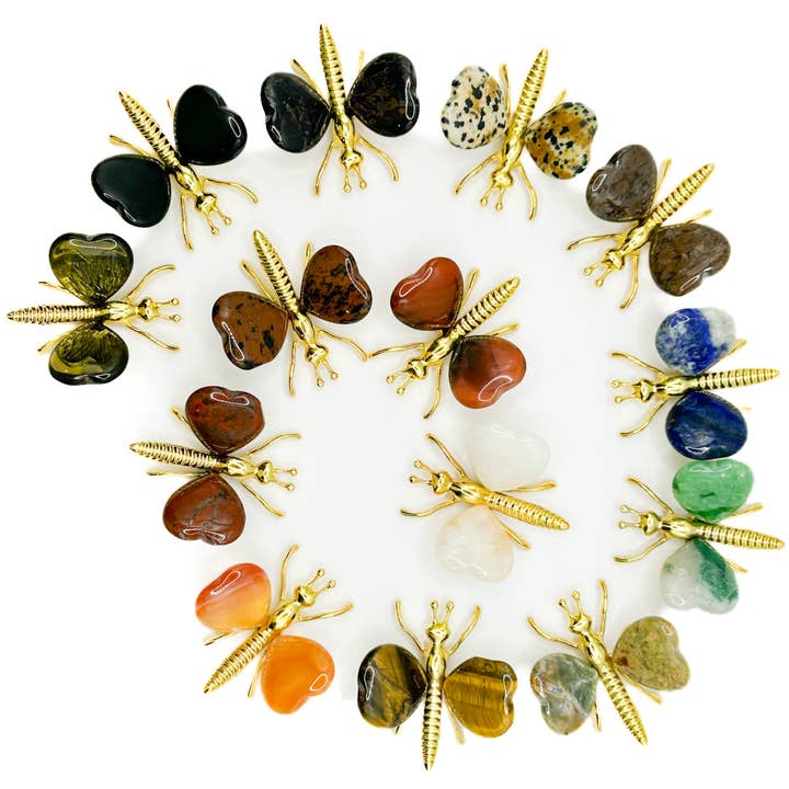 Butterfly with Stone Heart Wings and other Purchase Wholesale wild wings. Free Returns & Net 60 Terms on Faire trending on Faire.