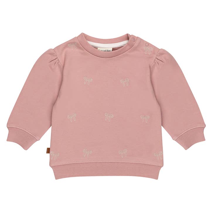 Ballerina Baby Pullover Schleife | Zephyr für den Großhandel von Frogs & Dogs