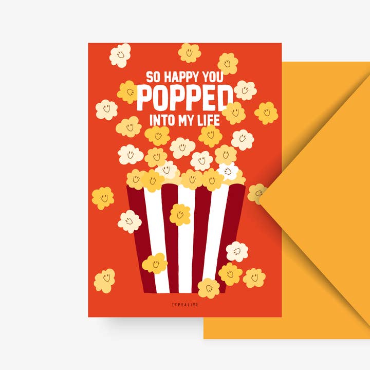 Postcard / Popped for wholesale by typealive