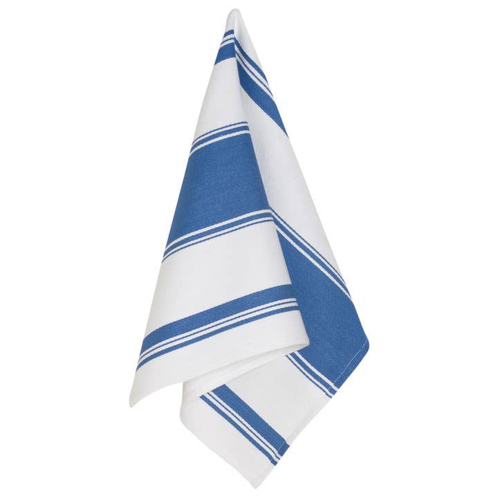 Symmetry Royal Blue Dishtowel for wholesale by Now Designs by Danica