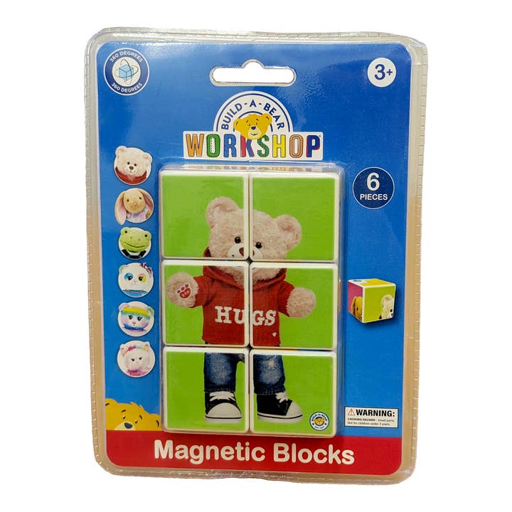 Build-A-Bear Workshop Magnetic Blocks – 6 Piece Set for wholesale by Brand Partners Group