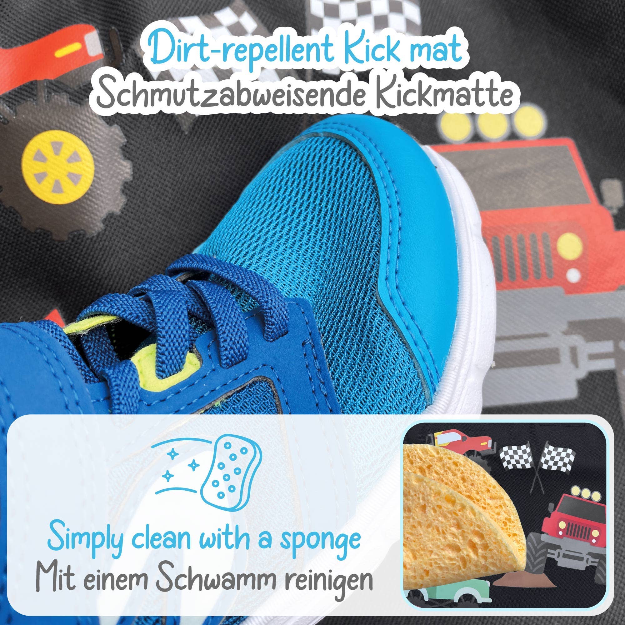 HECKBO - Wholesale Car Seat Cover - Kids & Baby - Car back seat organiser Monster Truck4