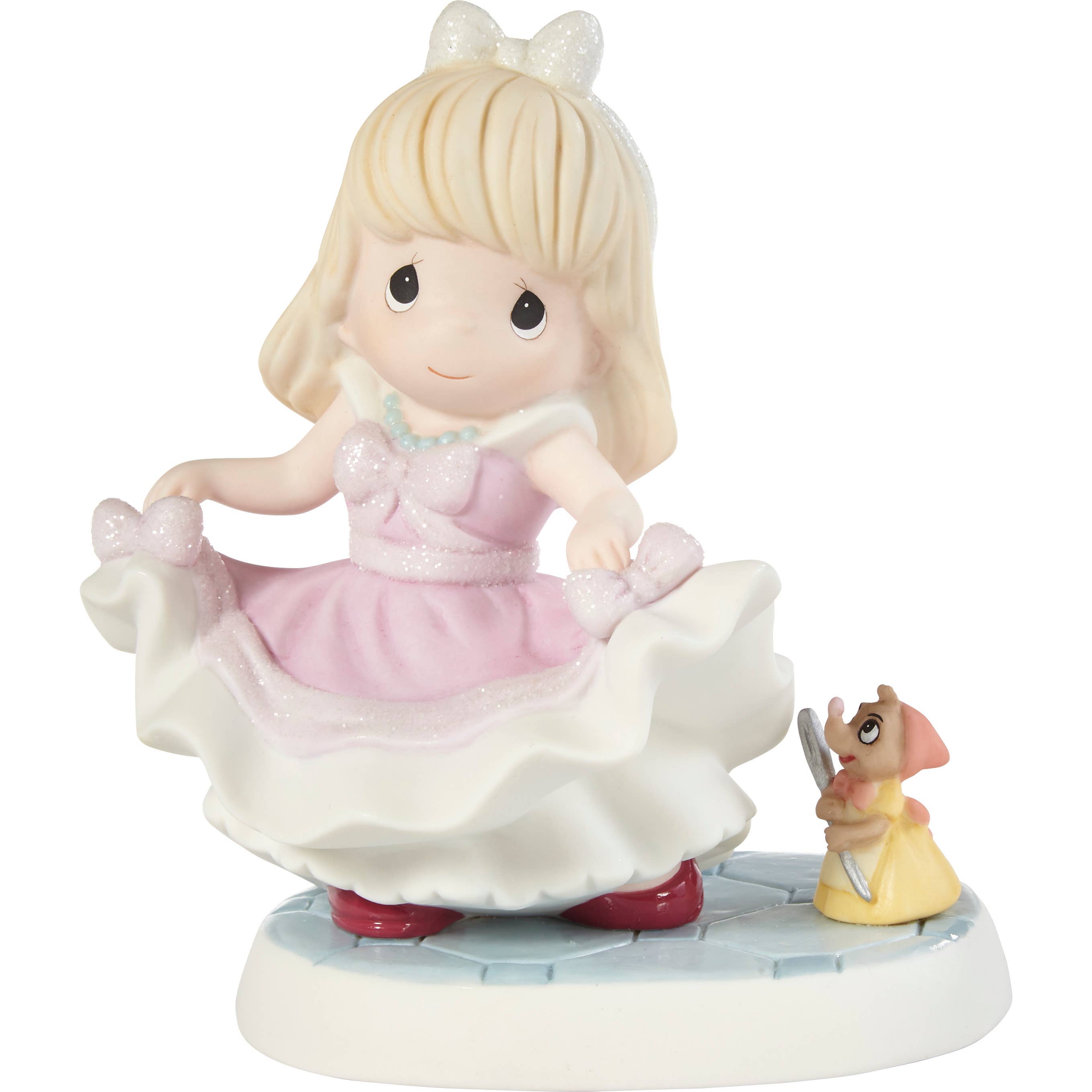 Precious Moments - Wholesale Decorative Figurine - Disney Cinderella Never Stop Dreaming Figurine0