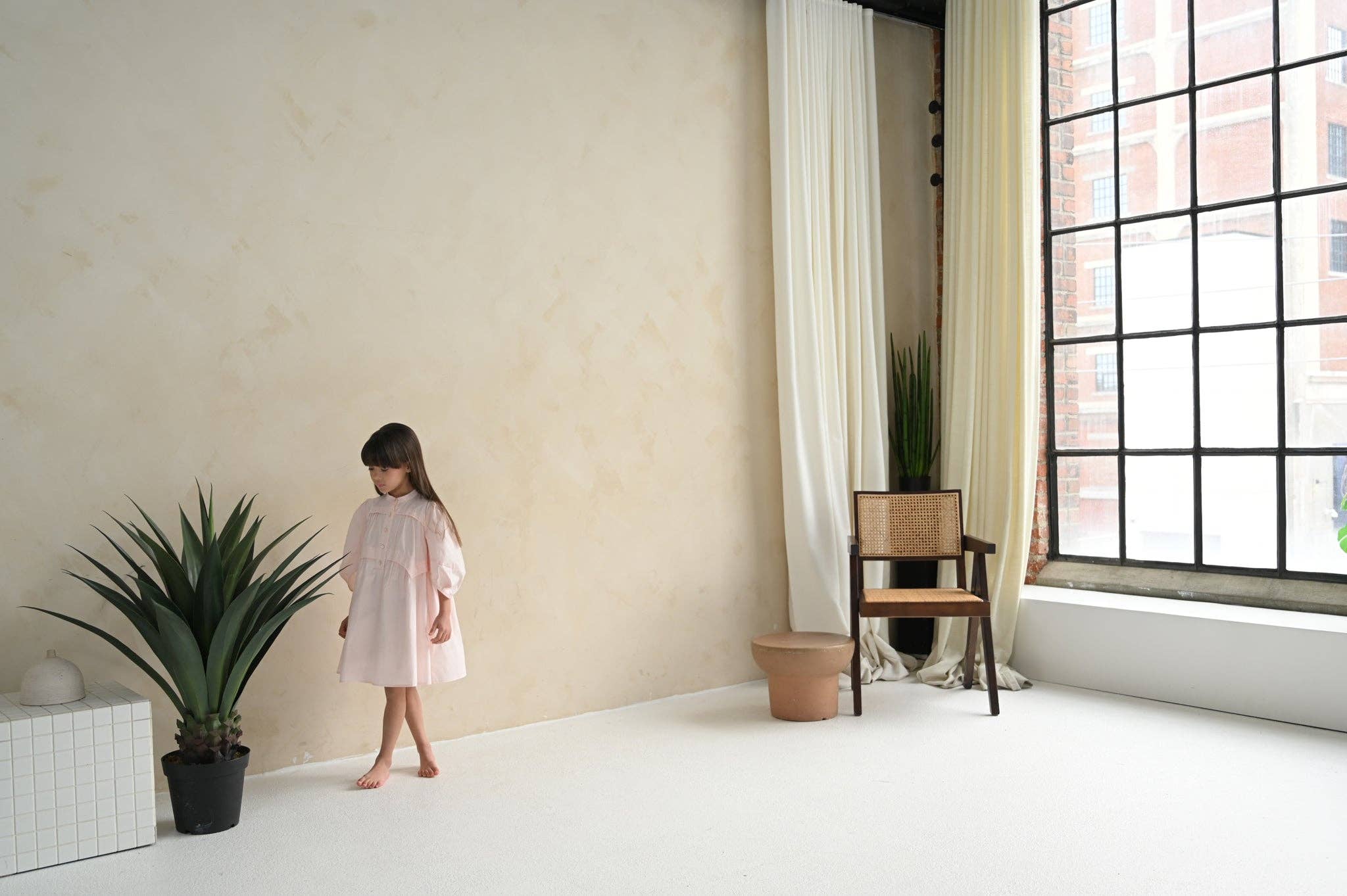 Aisabobo - Wholesale Dress - Kids - Amy dress (blush pink)5