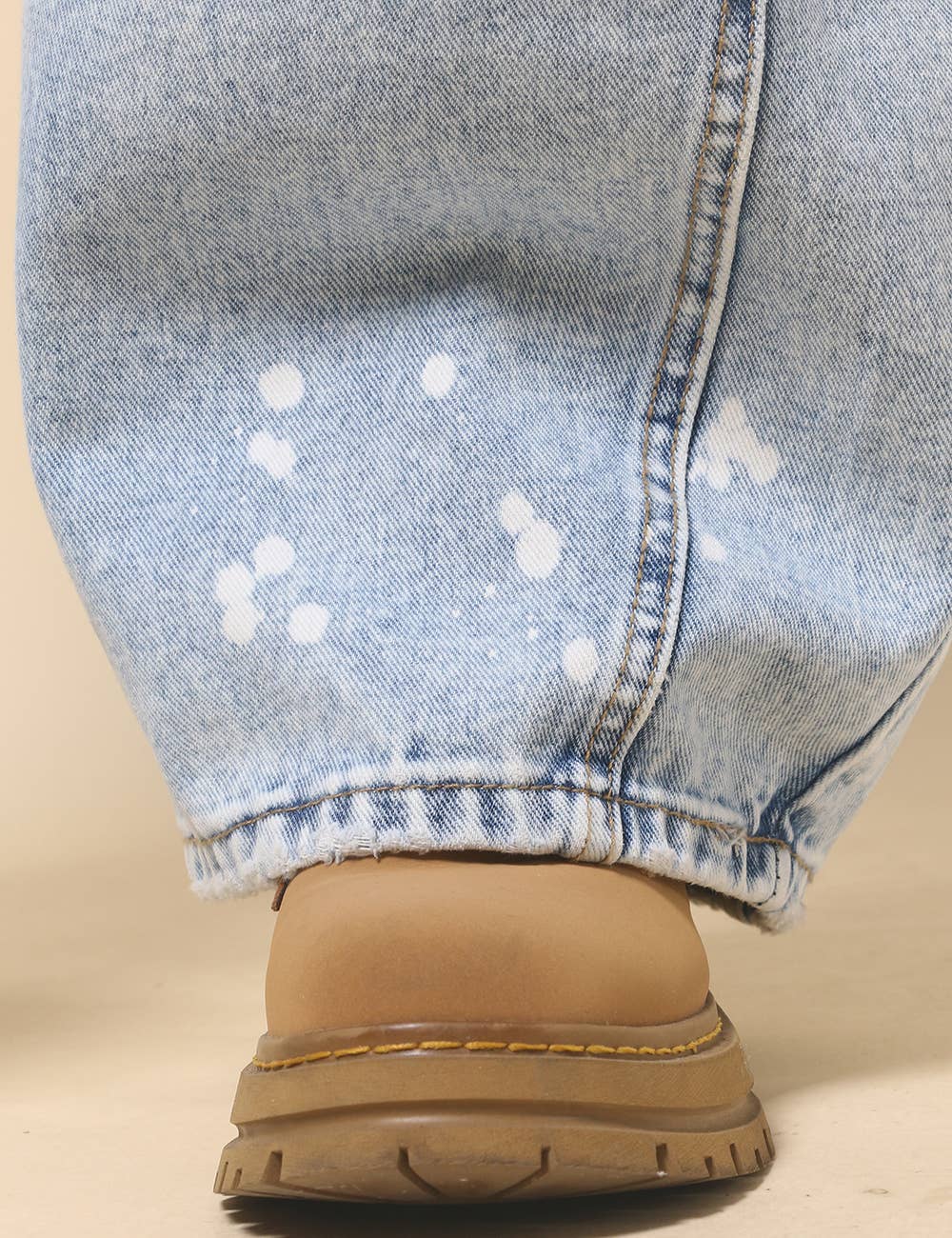 Sweetkama – Engroshandel Jeans - Dame – Damejeans med høj talje og vide ben i tøndeform, Barrel Denim SKP52223