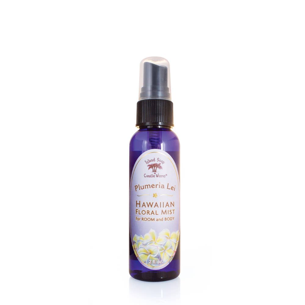 Island Soap & Candle Works - Wholesale Face & Body Mist/Water - Plumeria Lei Floral Mister2