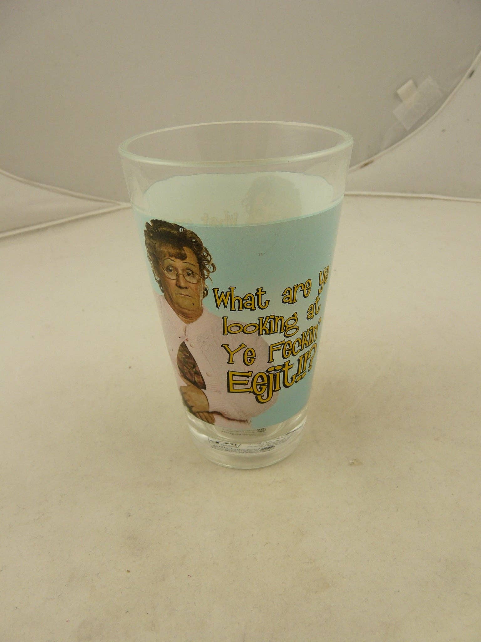 Instant Gifts International – wholesale Beer glass/mug – Mrs Browns Boys Half Pint Glasses0