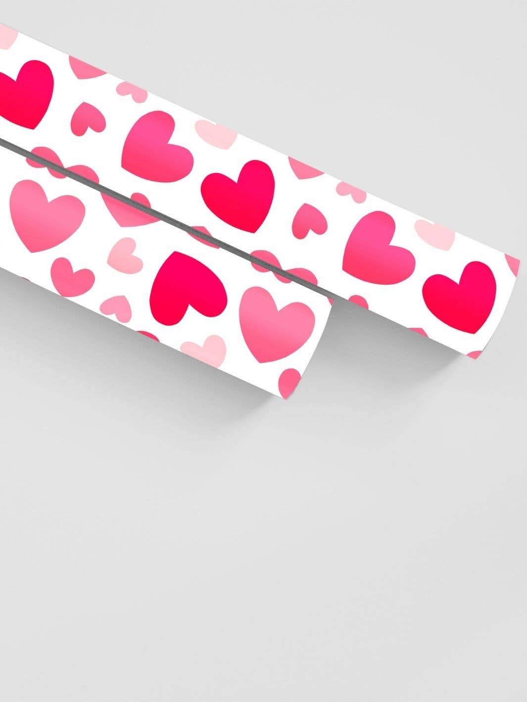 Curlicue – wholesale Flat wrap – Hearts wrapping paper - sustainable and eco-friendly9