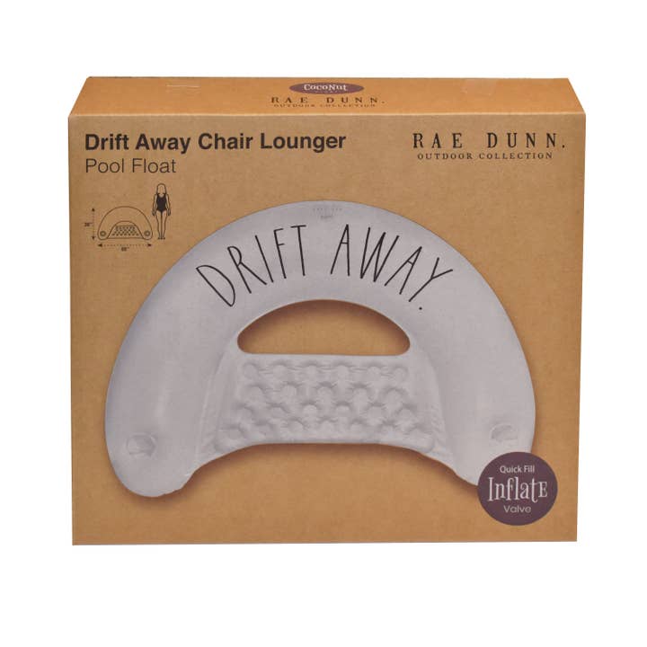 Coconut Outdoor - Wholesale Inflatables - Rae Dunn - Chill Chair Lounger - DRIFT AWAY.3
