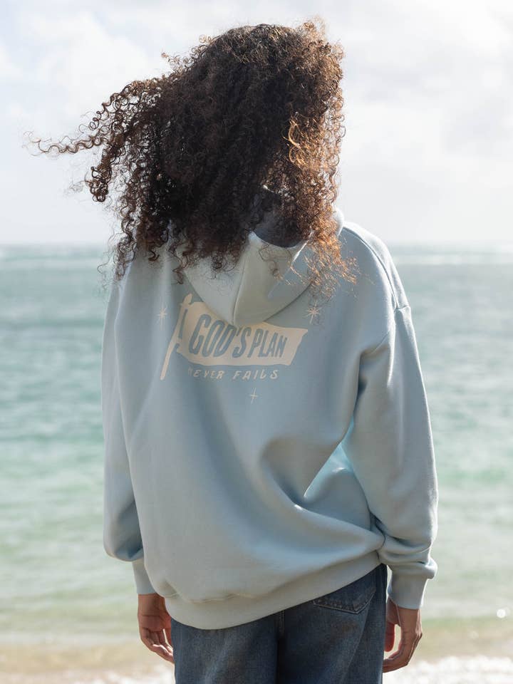 Unisex Hoodie "Gottes Plan" für den Großhandel von Elevated Faith