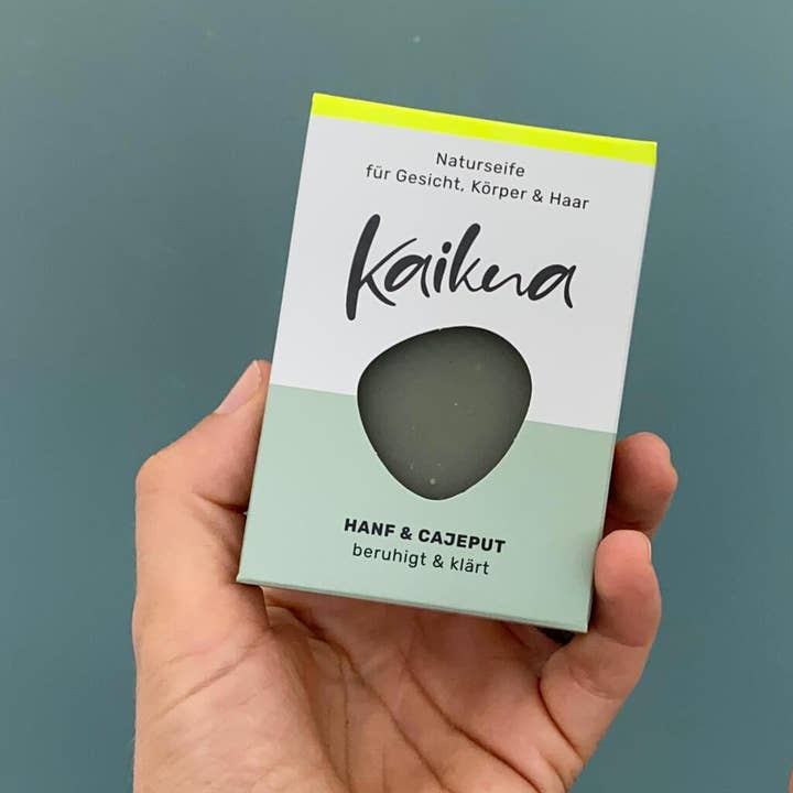 kaikua - natural craft soap – Engroshandel Sæbestykke – kaikua naturlig sæbe - hamp & cajeput