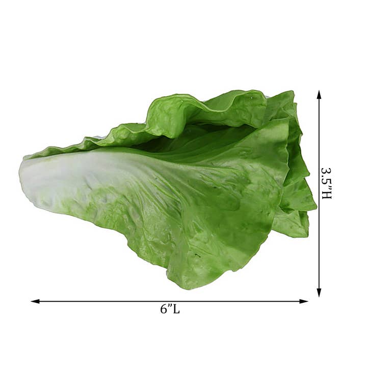 Flora Bunda Inc - Venta al por mayor Artículo decorativo de mesa - Lechuga artificial sintética (S) FT1768
